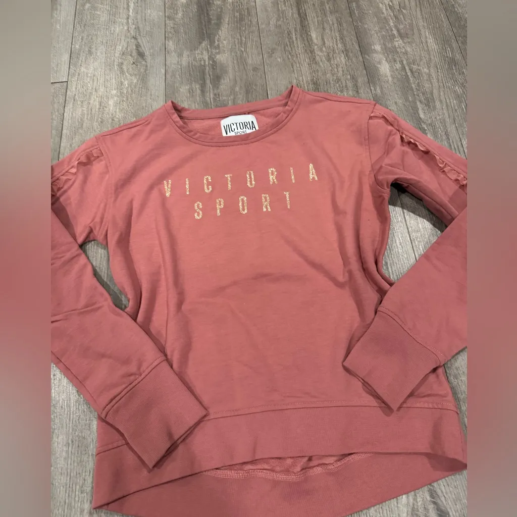 Victoria Sport Women's Dusty Pink Sweatshirt - Image 6