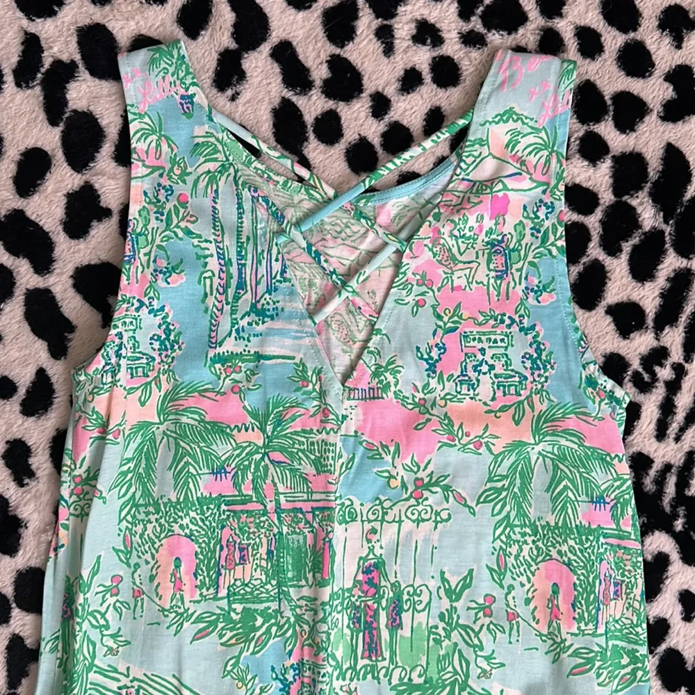 Lilly Pulitzer Cotton Tank Shift Dress - Image 2