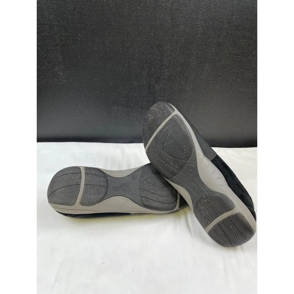 Dansko Harriet Women's Black Waterproof Slip on/ Shoes Size 38-7.5 SKU 4390 - Image 8