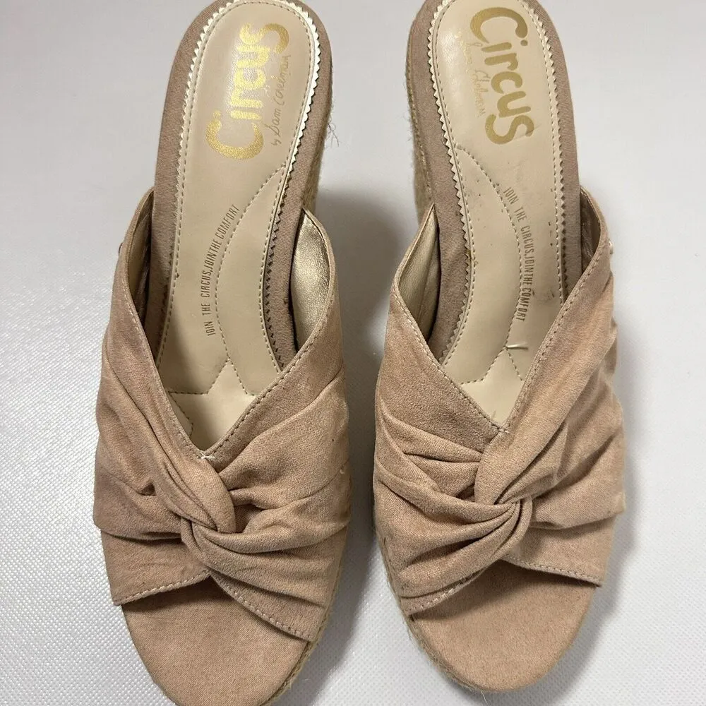 Circus by Sam Edelman sandals Womens 9 Bea Espadrille Wedge Open toe shoes - Image 6