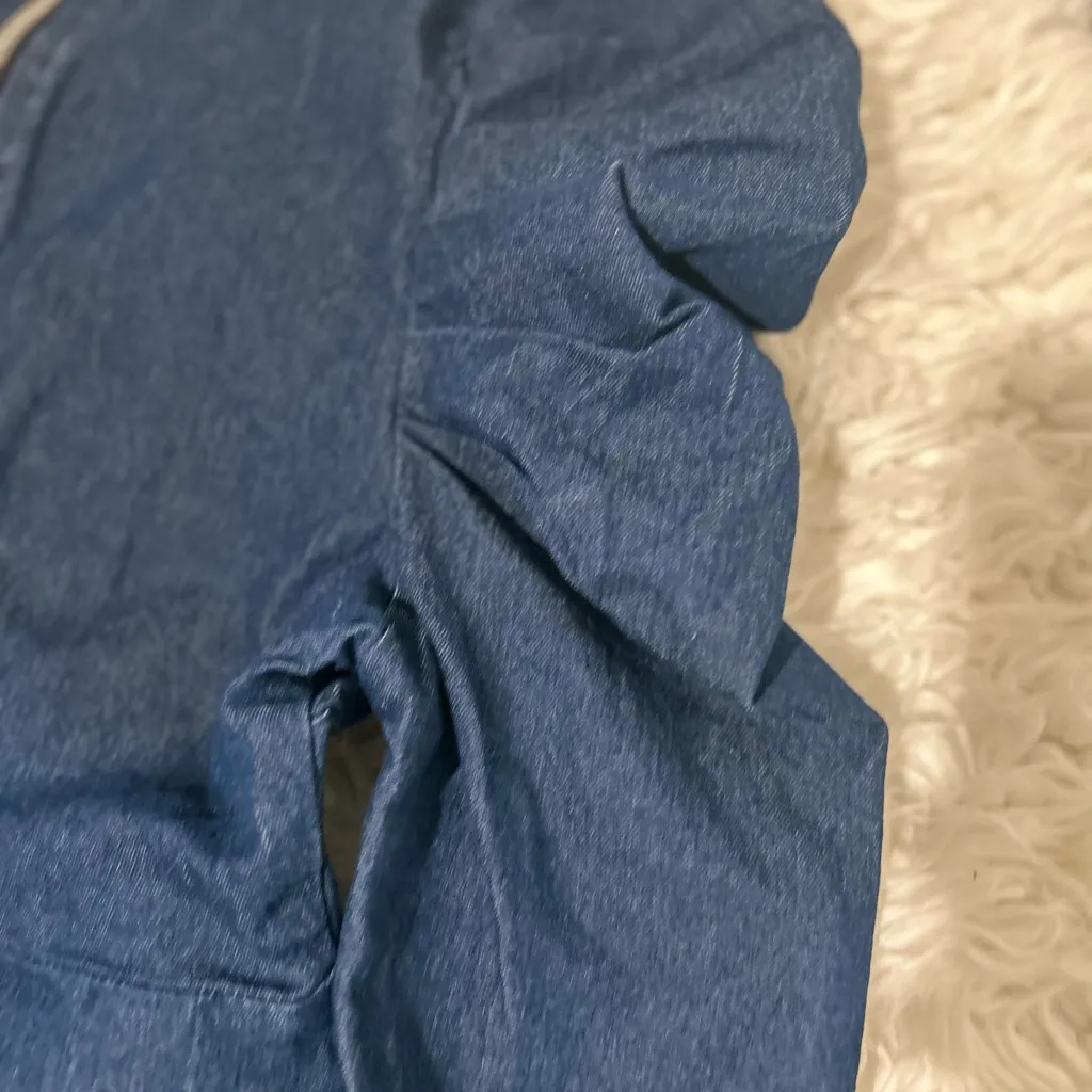 Stylish Blue Denim Dress - Image 3