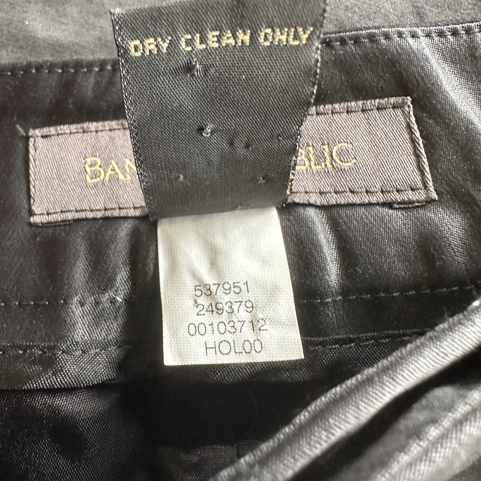 Banana Republic Chic Made In Italy Black Pencil Skirt Size 6 - Image 5