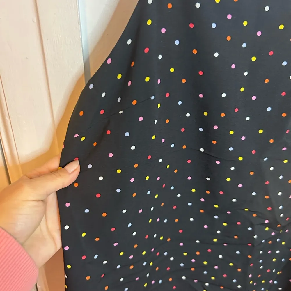 Topshop Rainbow Polka Dot Mini Slip Dress - Image 6