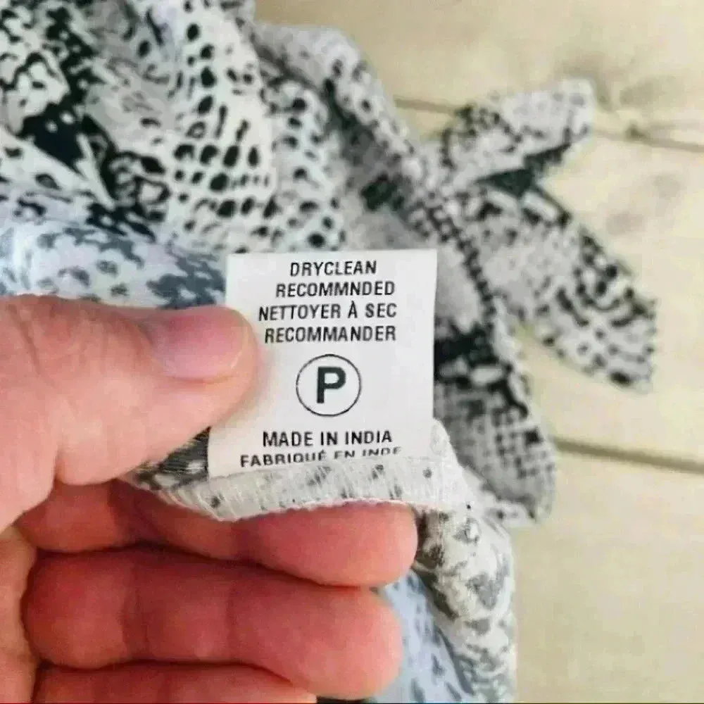 Anthropologie Bl-nk London Imanio Snake-Printed Shirtdress Size XS NWT $168 - Image 13