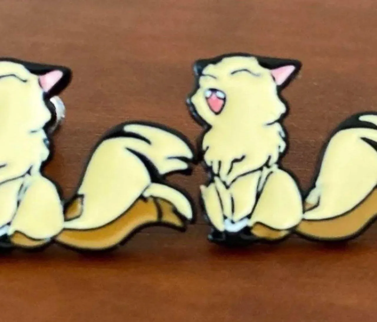 Anime Inuyasha Kirara Kawaii Unisex Stud Earrings NEW  - Image 2