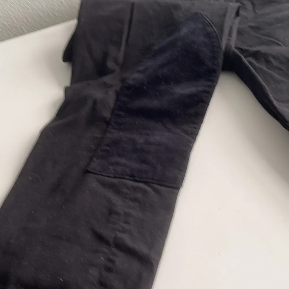 J Brand Black Skinny Leg Jeans size 28 Black Velvet Equestrian Patches - Image 4