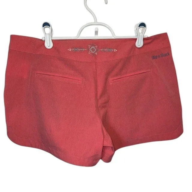 Alp n Rock $138 Wildblume Shorts Embroidered Strawberry Ice Pink Size‎ M (3) Size M - Image 7