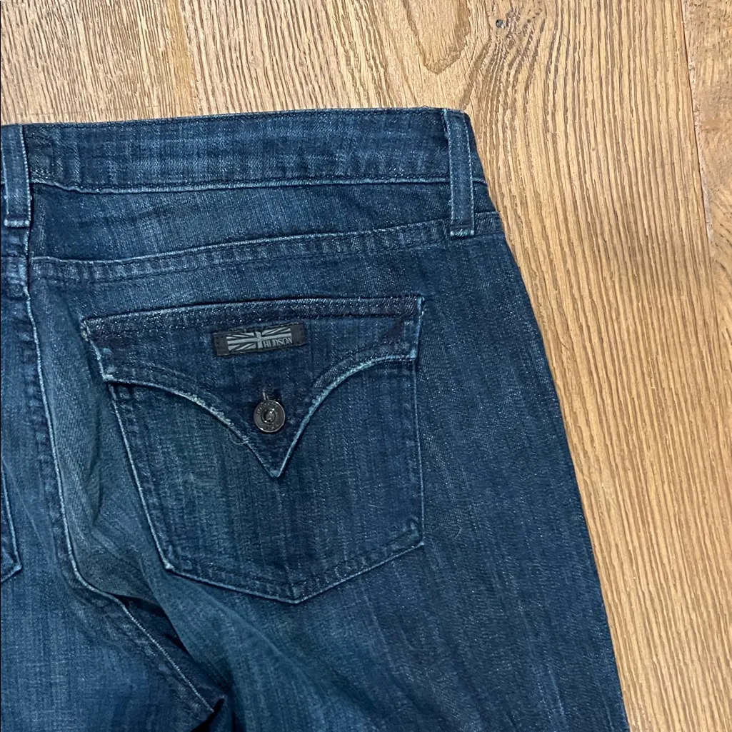 Hudson Jeans‎ Dark Indigo Flare Jeans 32 - Image 3