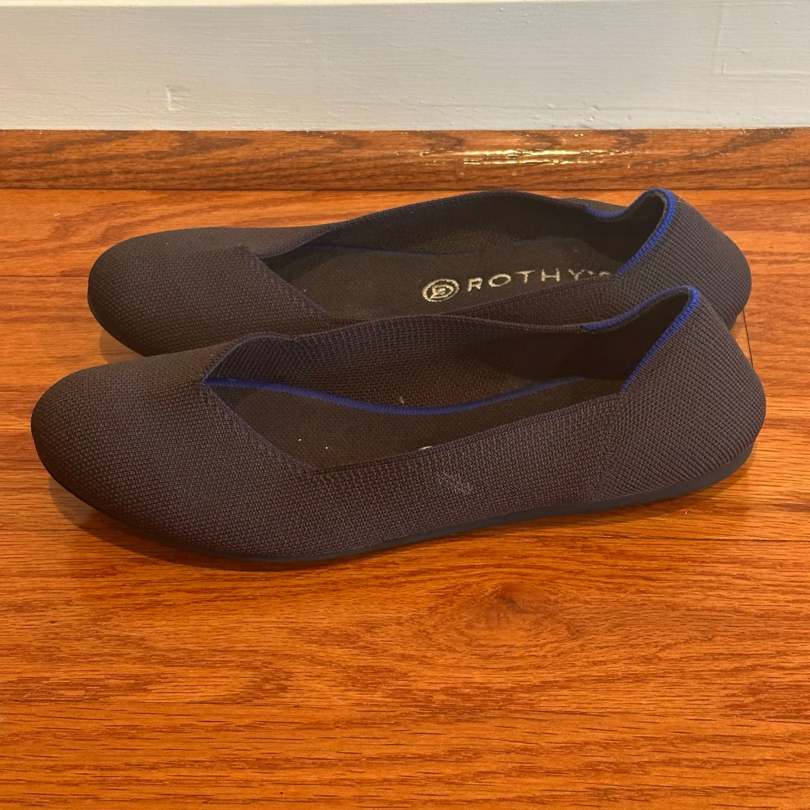 Rothy's Navy Blue Flats sz 10 - Image 9