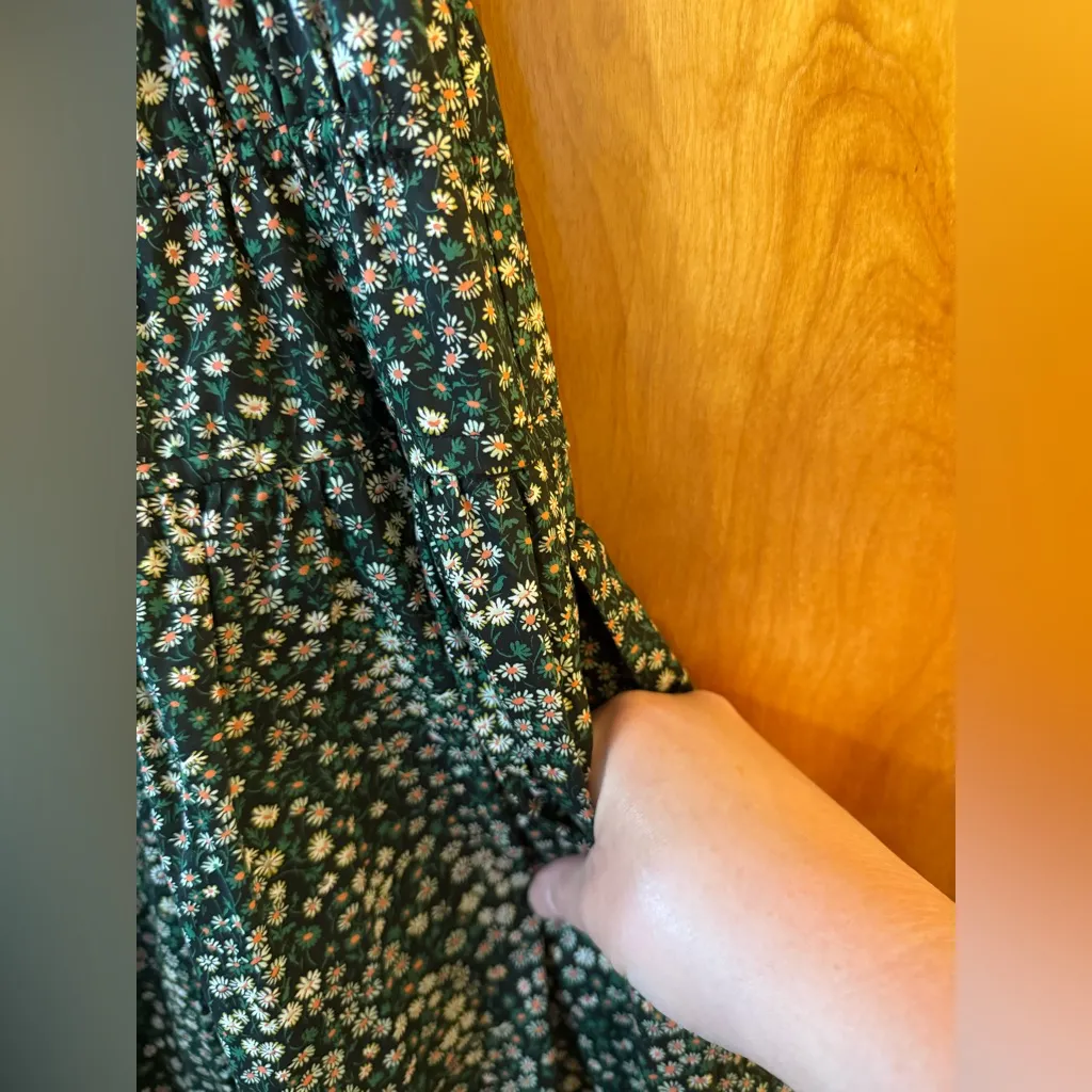 J. CREW Hyacinth Dress Liberty Of London Marguerite Floral Sleeveless Medium - Image 14