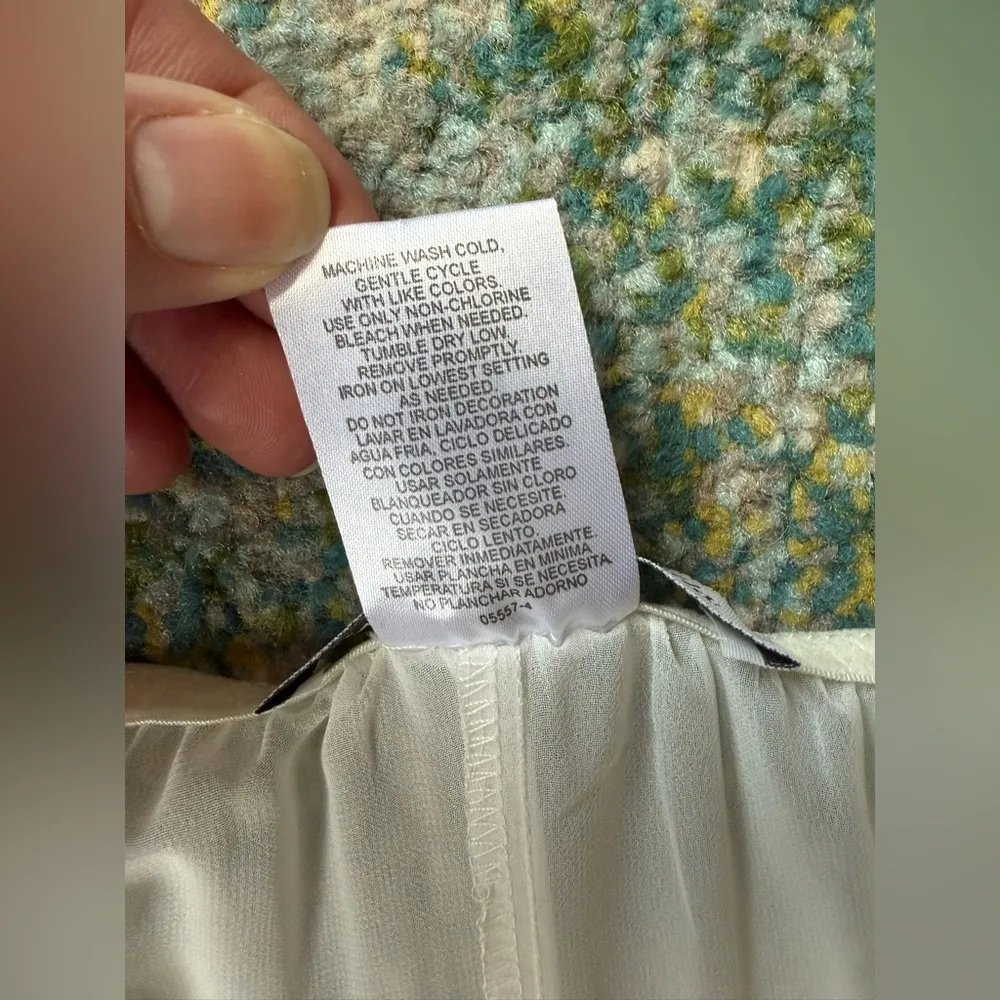 Intimo Donatella sheer sequin trim ruffle trim nightgown, size 1X - Image 7