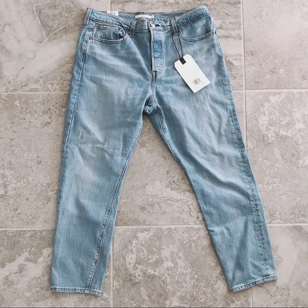 Levi’s Premium Wedgie Icon High-Rise Blue Jeans, Size 32 New with Tag - Image 7