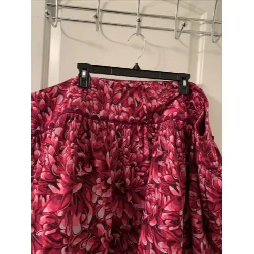 Kika Vargas Women's Floral Print Scallop Edge Midi Skirt Pick Your Size Size undefined - Image 16