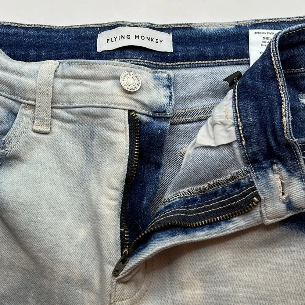 Flying Monkey Acid Wash Vintage High Rise Size 29 - Image 16