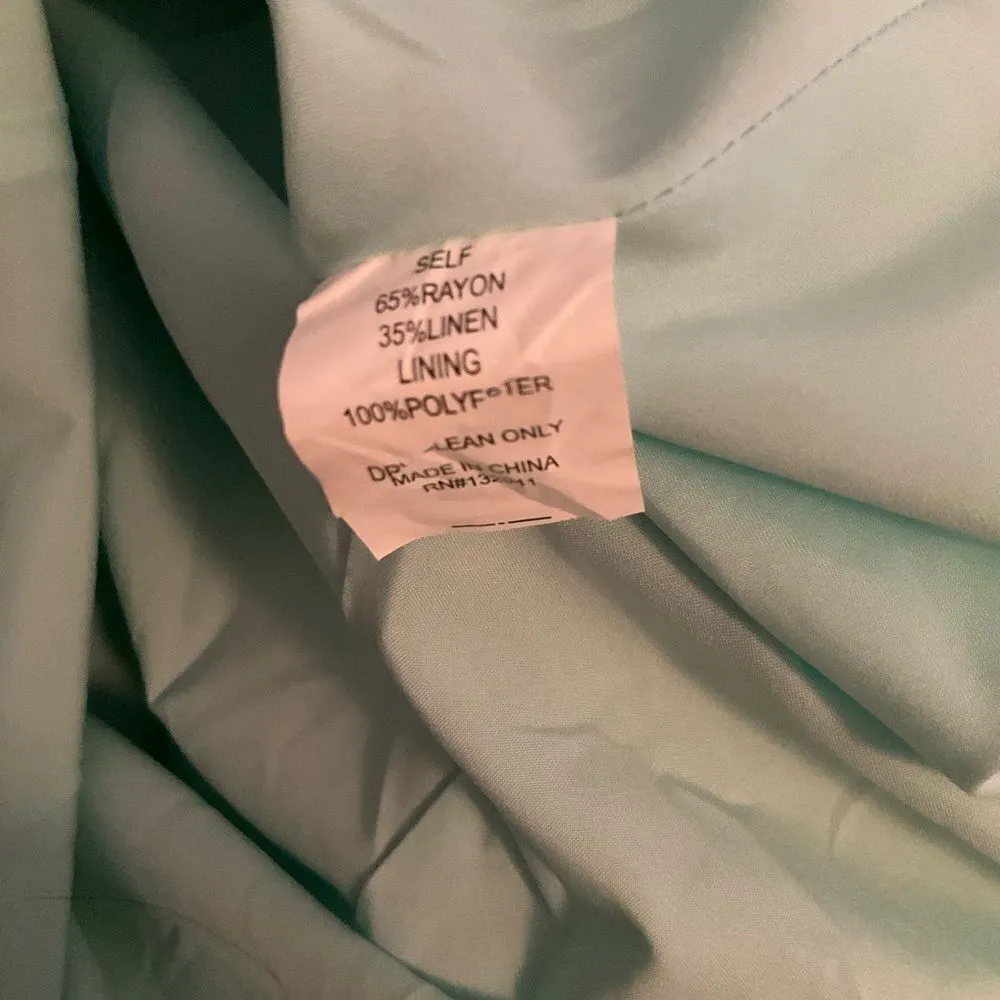 Amanda Uprichard Isaiah Linen Blend Dress - Image 11