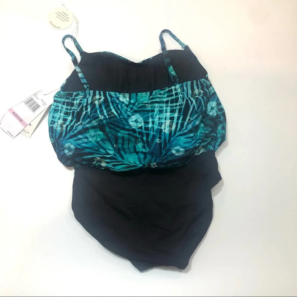 Coco Reef Amaris Blouson one piece swimsuit Sz 8 - Image 5