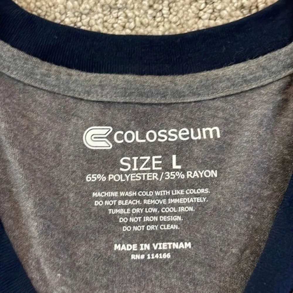 Colosseum White Auburn Univ. Tigers V-Neck Shirt - Image 4