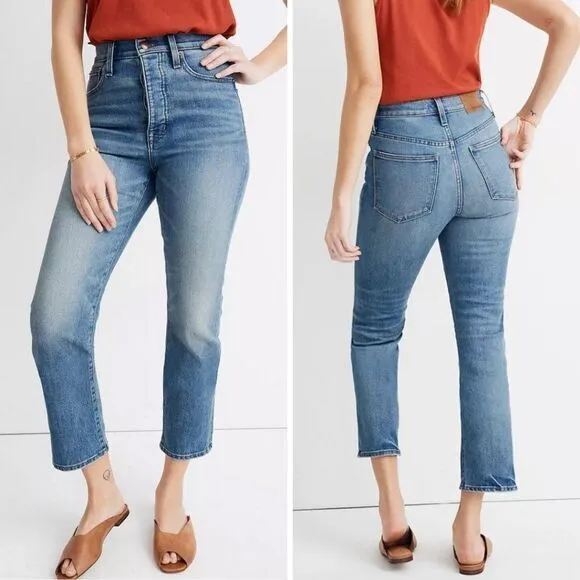 Madewell made in USA Rivet‎ & Thread Cali Demi-Boot Jeans in Shetland Wash - Image 2