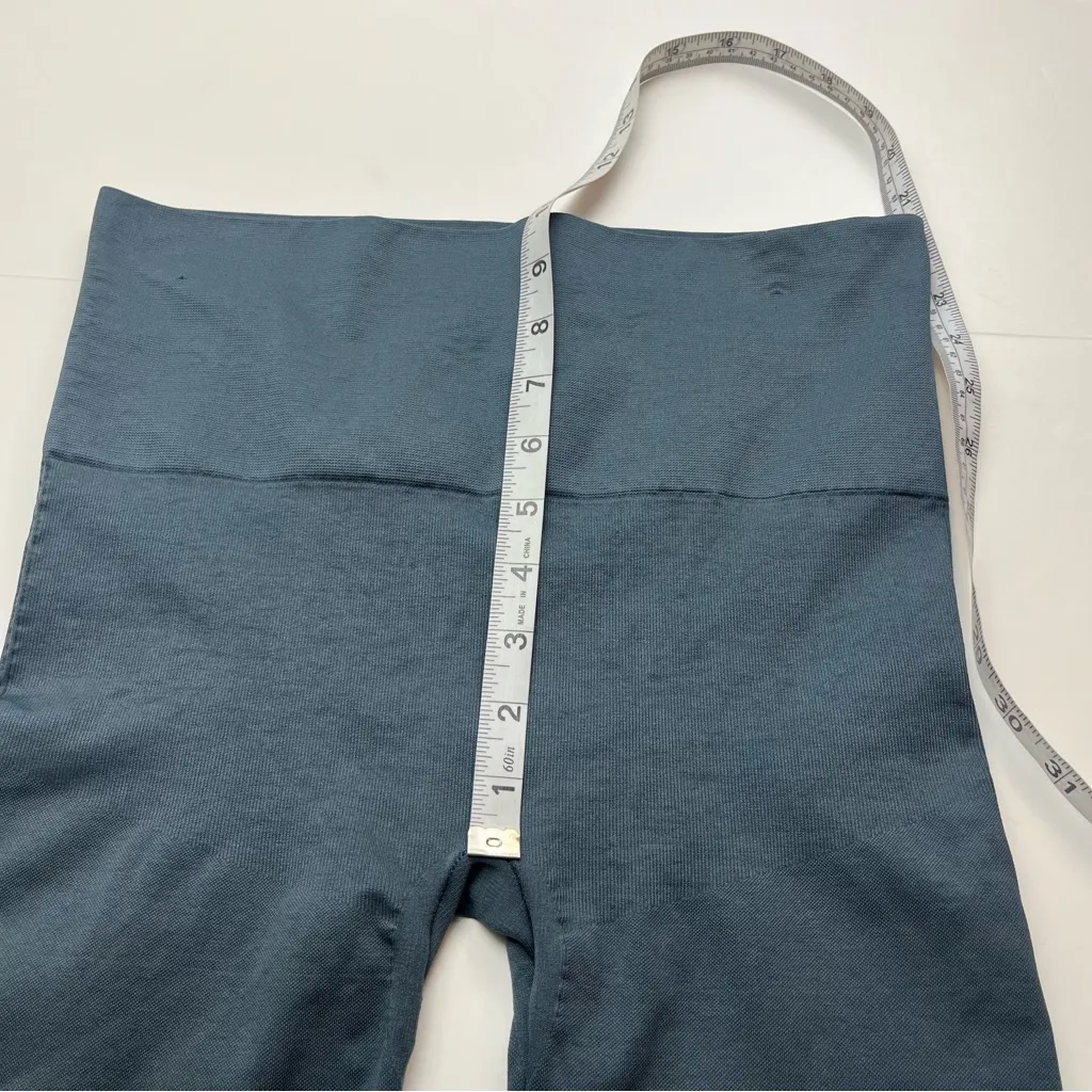 Blanqi Everyday Maternity Belly Support‎ Legging Womens Medium Blue Grey Gray - Image 6