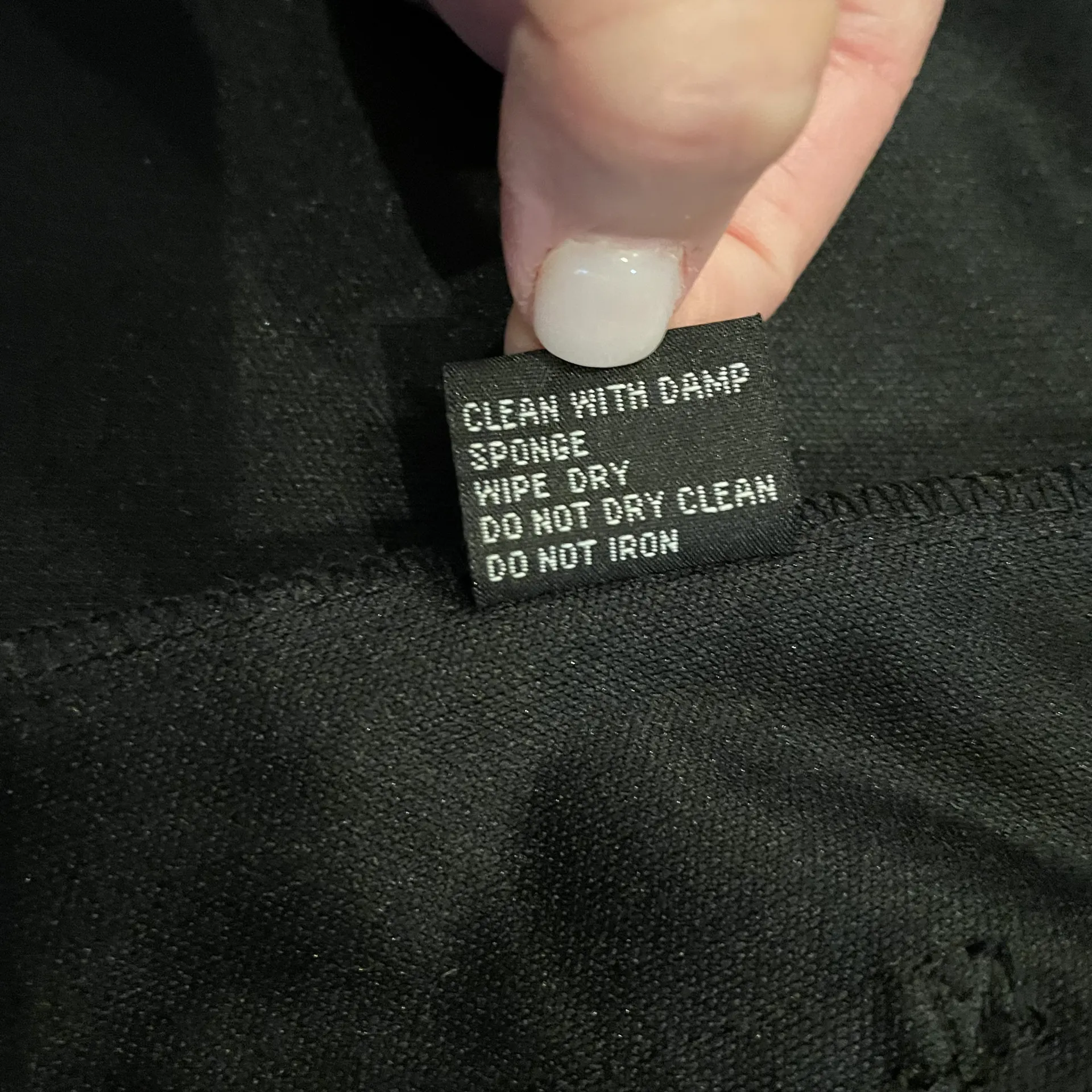 Black Zip Up Coat - Image 12