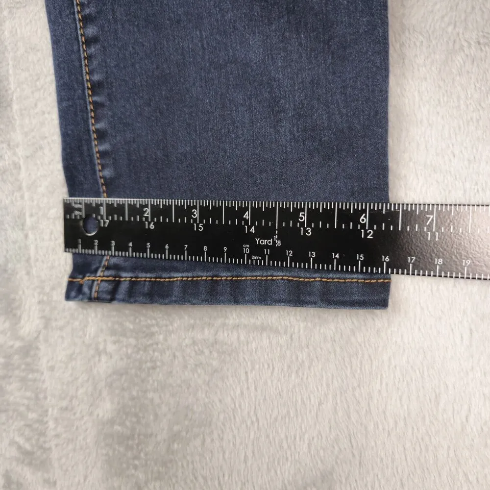 Soho Jeans Womens Small New York & Company High Waist Cropped Legging Stretch - Image 9