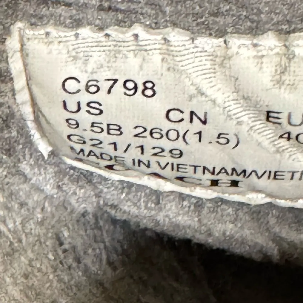 Coach Rachelle Slippers Blue Size 9.5 - Image 9