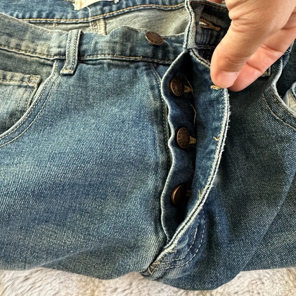 Sage + Fig Barrel Jeans size Medium Blue - Image 9