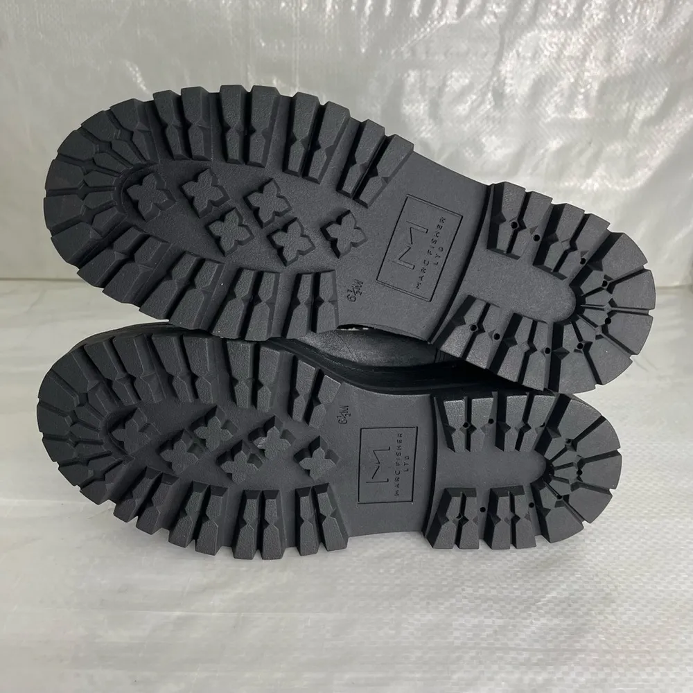 🐱NEW Marc Fisher Shoes Marc Fisher Women's Lace-Up Platform Boots, Gray,6.5 - Image 3