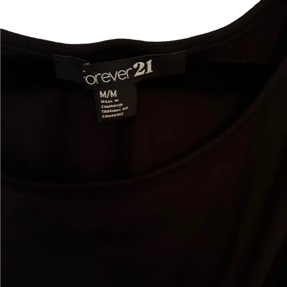 Forever 21 black sleeveless dress size medium - Image 3