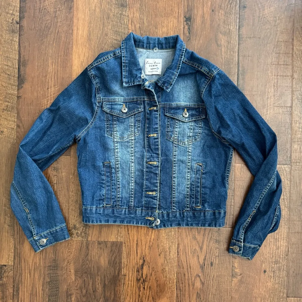 Love Tree demon Jean jacket, size M - Image 4