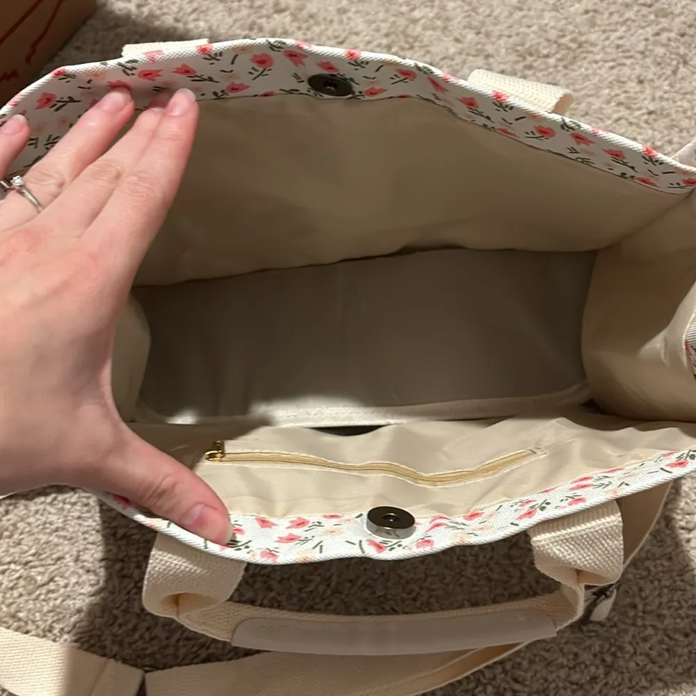 TikTok shop tote bag Pink - Image 5