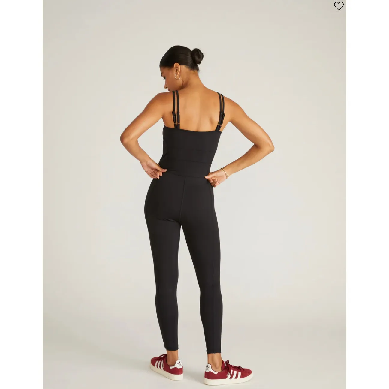 Universal Standard Game Next-to-Naked Bodysuit Jumpsuit Onesie Black Size XS - Image 3