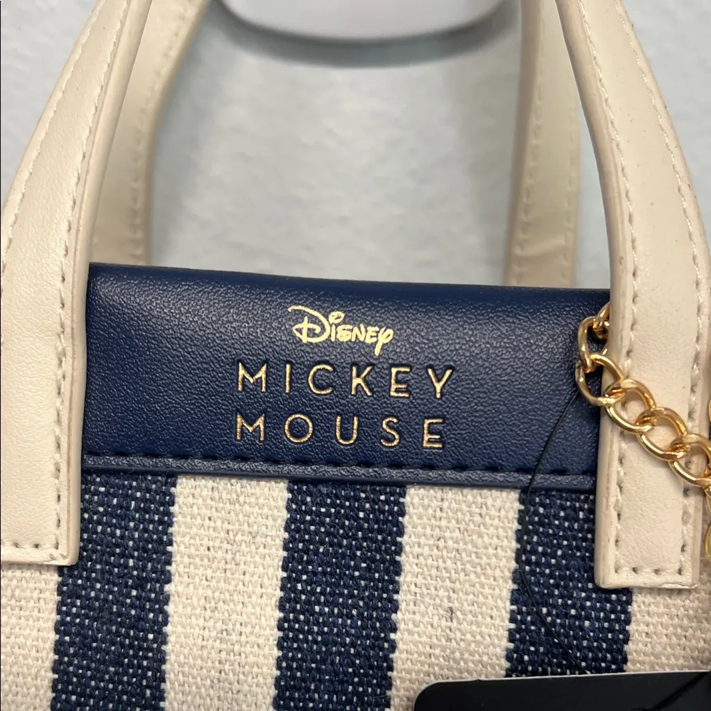 Disney | Mickey Mouse Mini Tote w/ Crossbody & Lip/Chapstick Holder - Image 3
