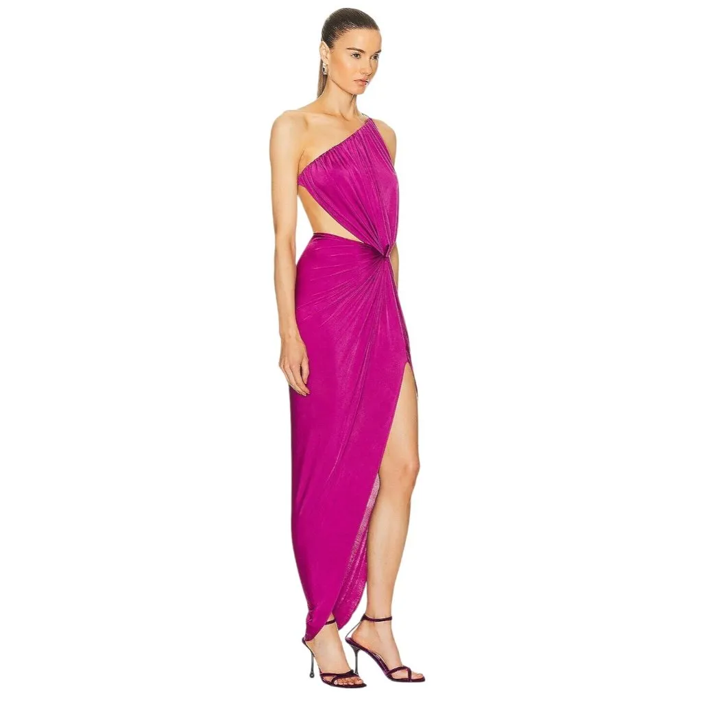 NERVI For Fwrd Luce Dress in Purple IT 36 New womens Long Maxi Gown Size undefined - Image 3