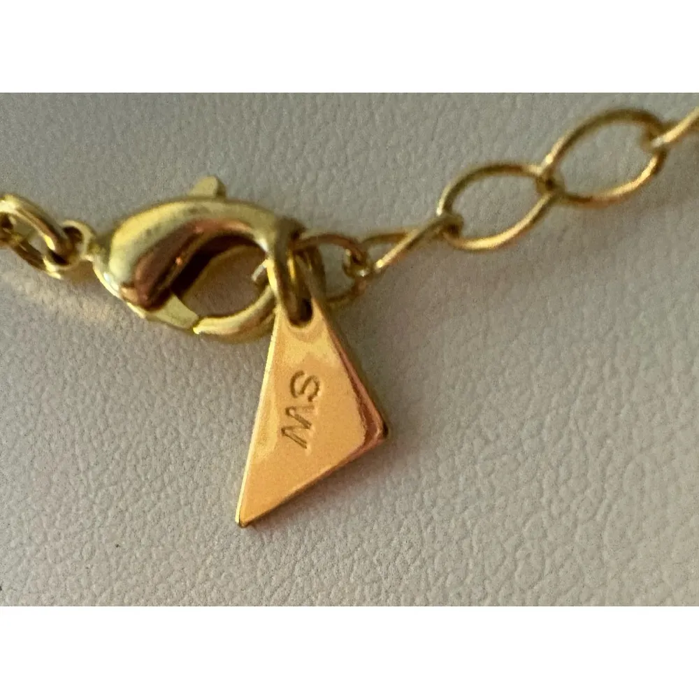 NEW‎ 14k Yellow Gold S925 Chain Paperclip Necklace Rope Style Jewelry, 16 - Image 6