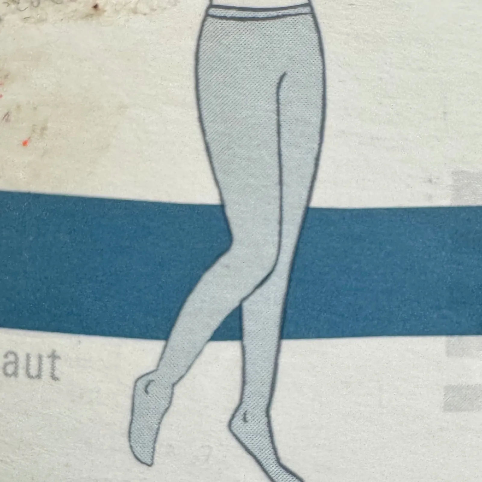 3*Old Navy Womens Tights Opaque Ribbed Knit Comfort Stretch M L OLDSTOCK - Image 3