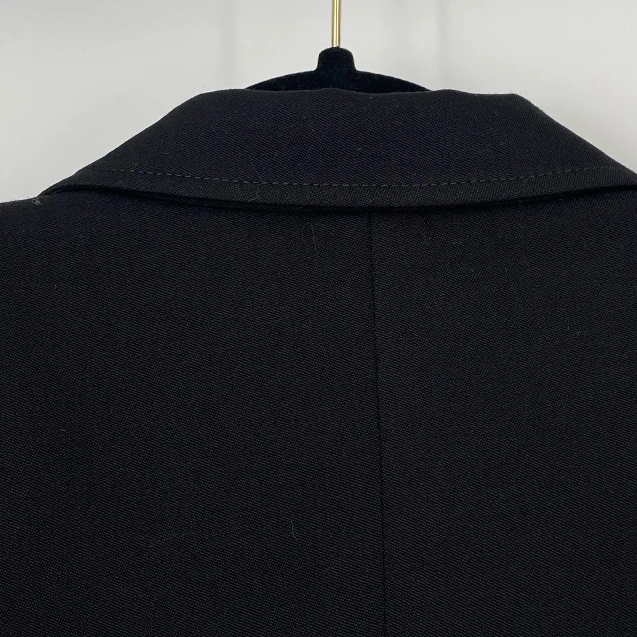 Roberto Cavalli Women's Navy Notched Lapel‎ Patch Pockets Blazer Jacket Size 42 - Image 4