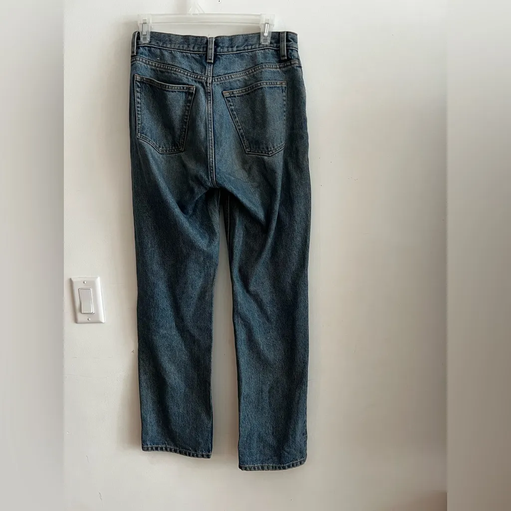 Los Angeles Atelier Women’s High Rise Straight Leg Jeans Size 27 Blue - Image 7