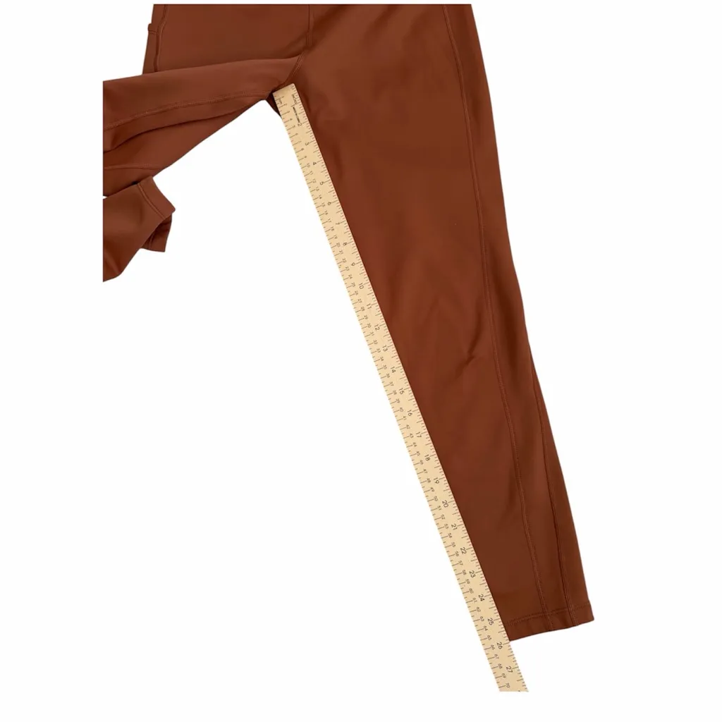 Stoic Fleece Lined Leggings Brown - Image 8