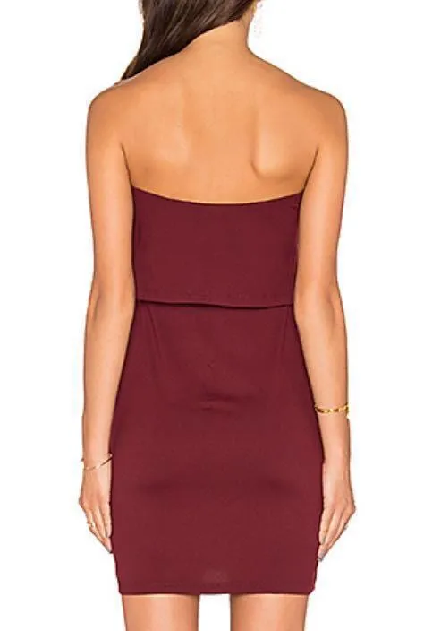 Susana Monaco Red Meredith Dress - Image 2