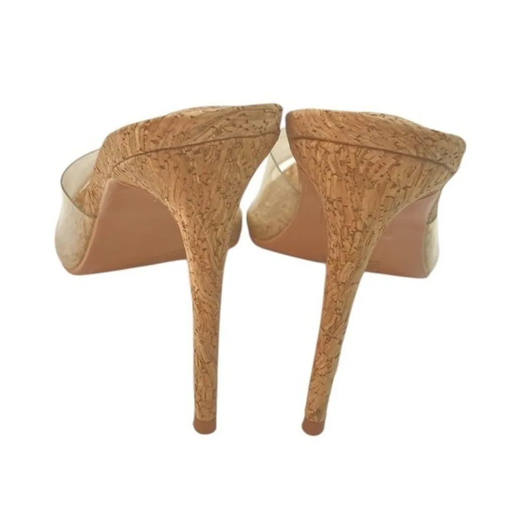 Cape Robbins Melrose Ice Heels Womens Size 8 Sexy Sheer Girly Going Out Feminine - Image 7