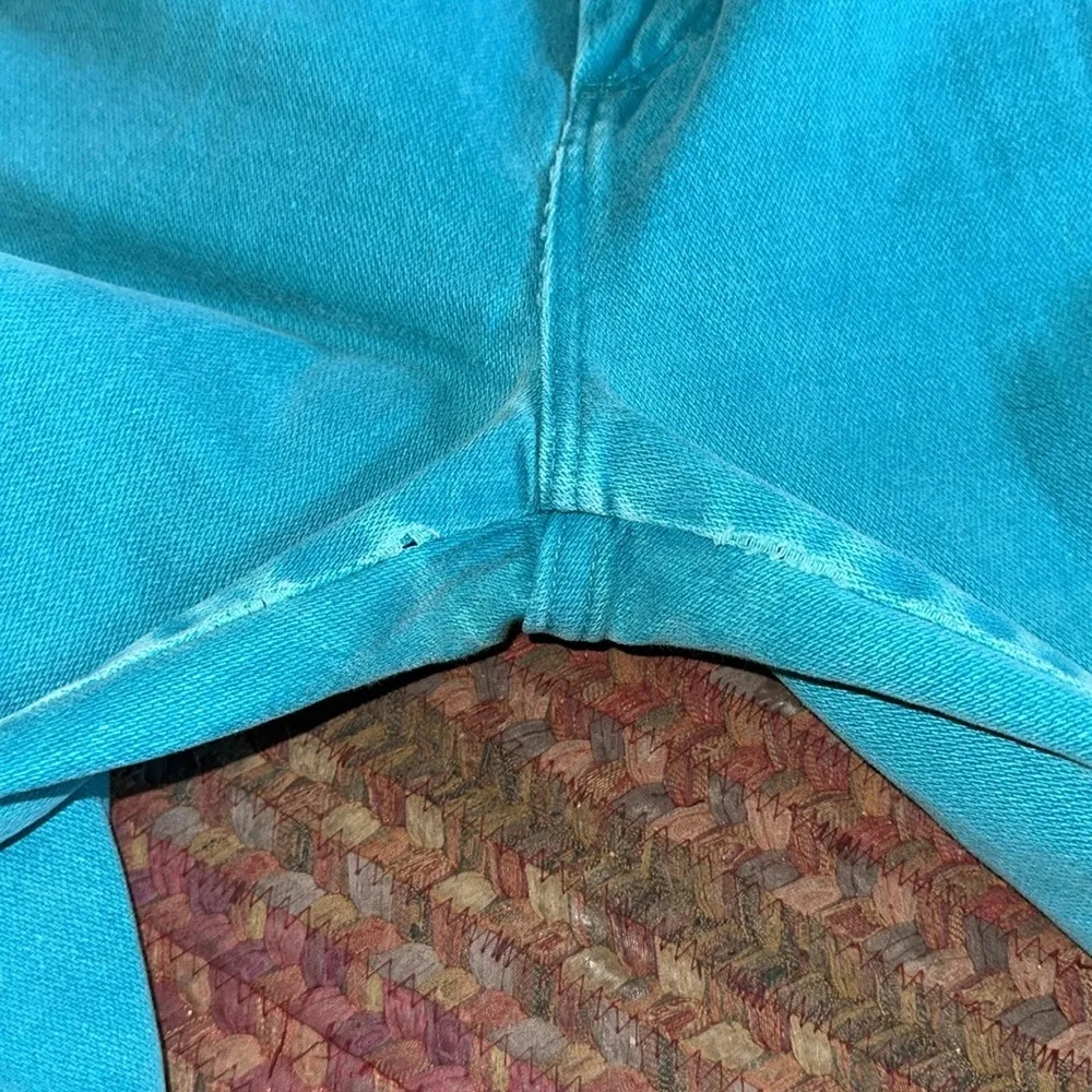 VTG WRANGLER LADIES TEAL BLUE WESTERN COWGIRL JEANS HIGH RISE EQUESTRIAN - Image 6