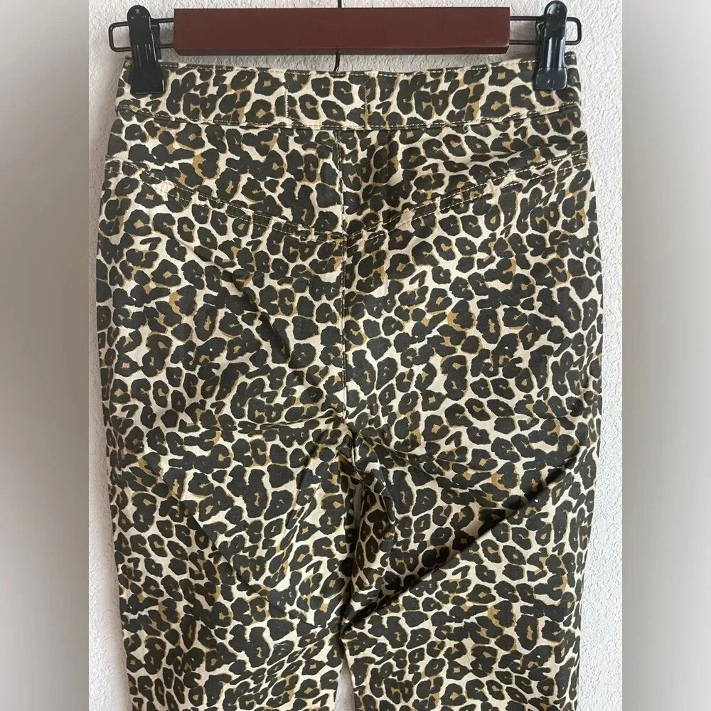 We The Free Leopard Print Womens Ankle Skinny Jeans size 25 - Image 4