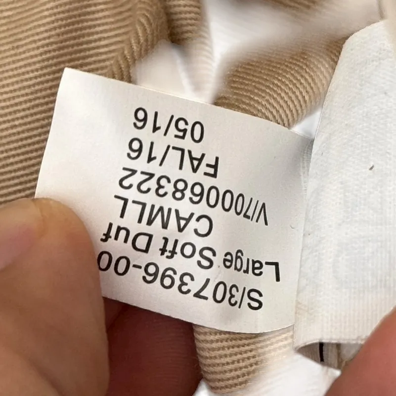 Banana Republic Tan Suede Large Duffle Bag - Image 11