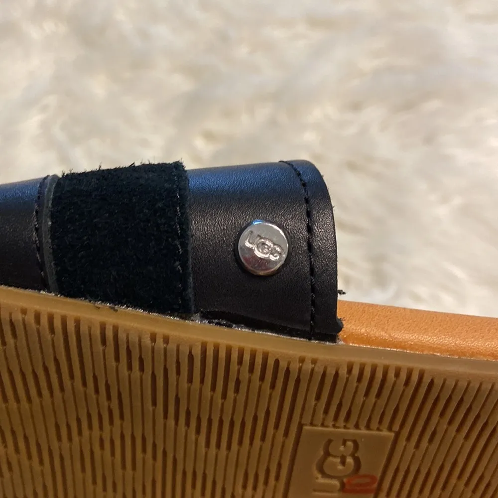 UGG Sandals size 11 so beautiful color black BNWOT please see all photos - Image 9