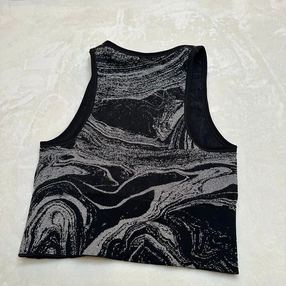 Athleta Aurora Seamless Shine Crop Tank sz XS - Image 6