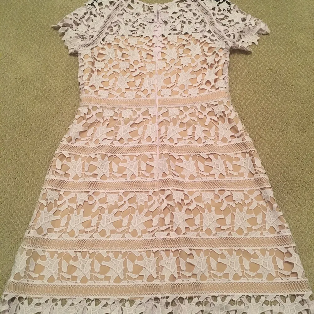 Eliza J Open Lace Dress - Image 9