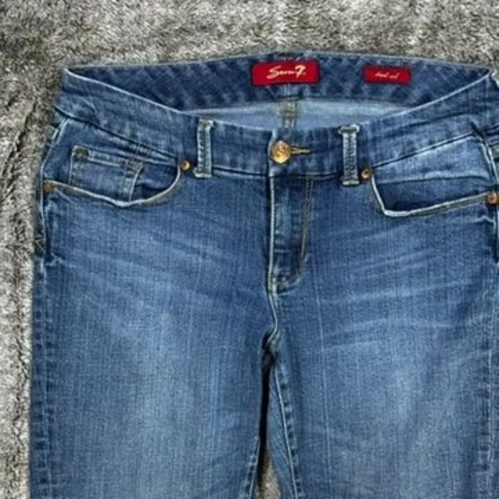 Seven7 Boot Cut Jeans Sz 8 - Image 5
