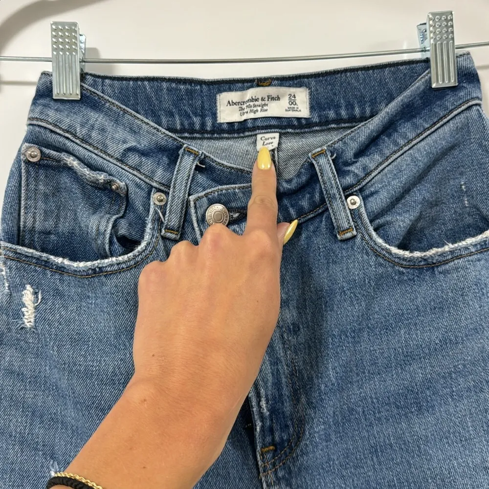 ‘The ‘90s Straight Ultra High Rise Jeans size 24L - Image 5