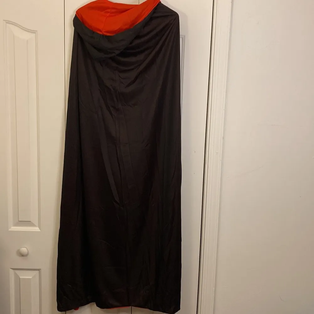 Reversible Hooded Cape - Red/Black - Unisex - One Size - NWOT - Image 2